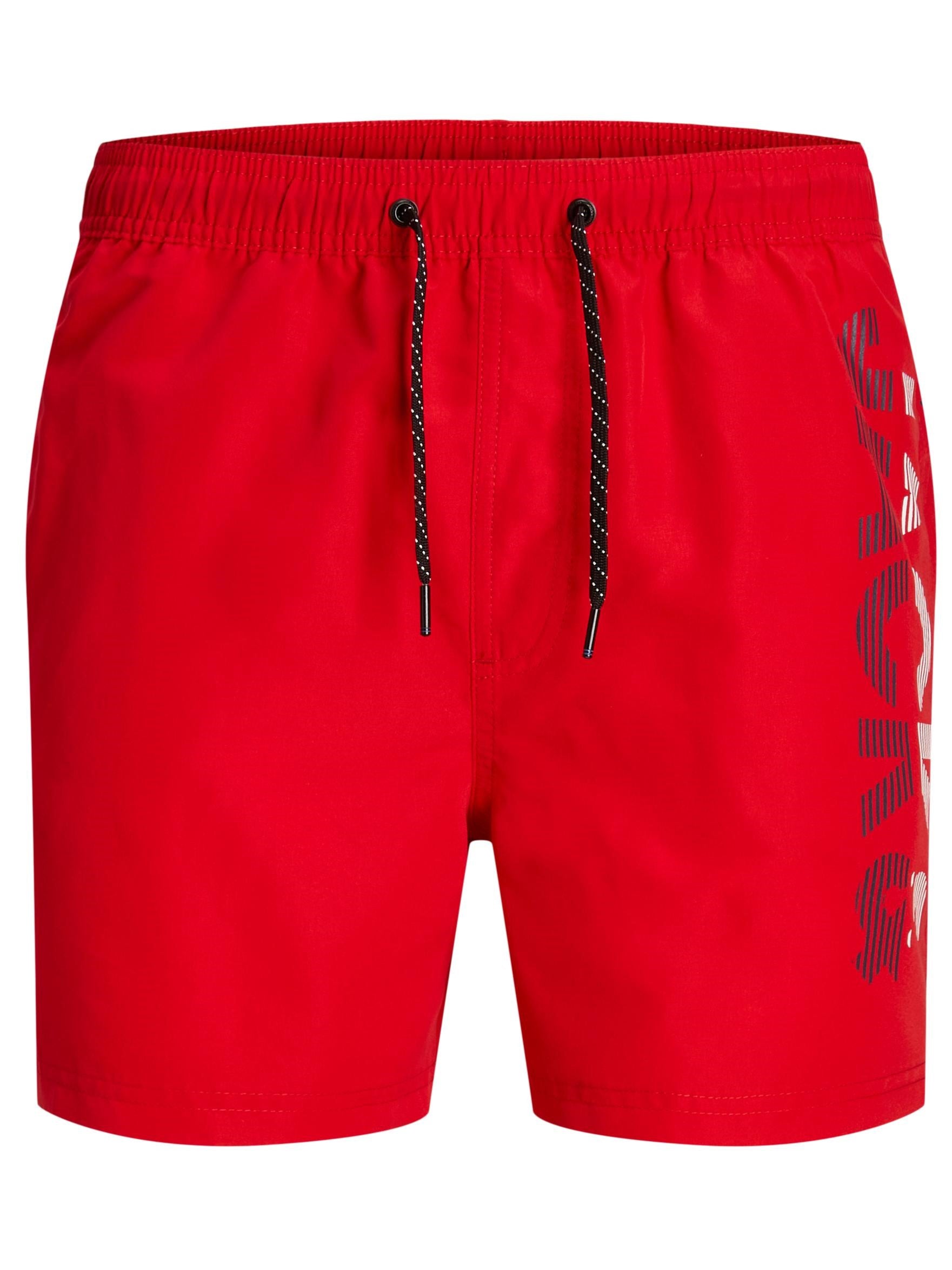 Un Maillot Bleu Et Rouge Qui Dit Maillot Tigre. | Vecteur Premium