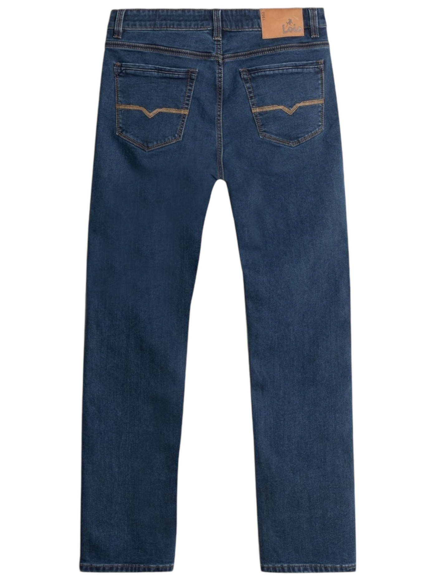 Jeans doublé extensible bleu