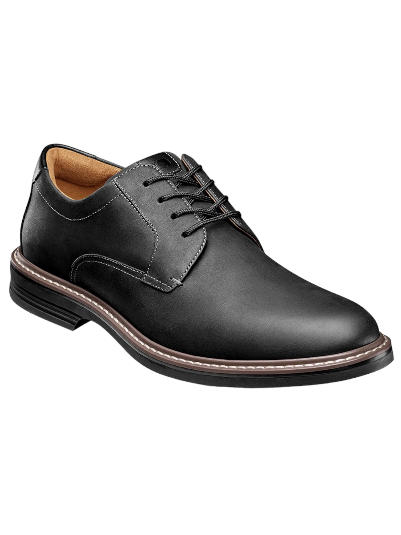 Chaussures en cuir noir Norwalk