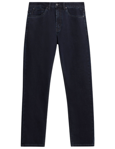 Jeans marine extensible coupe ajustée