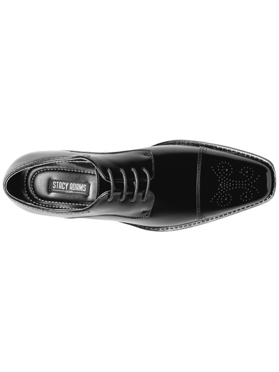 Chaussures en cuir noir Kenway