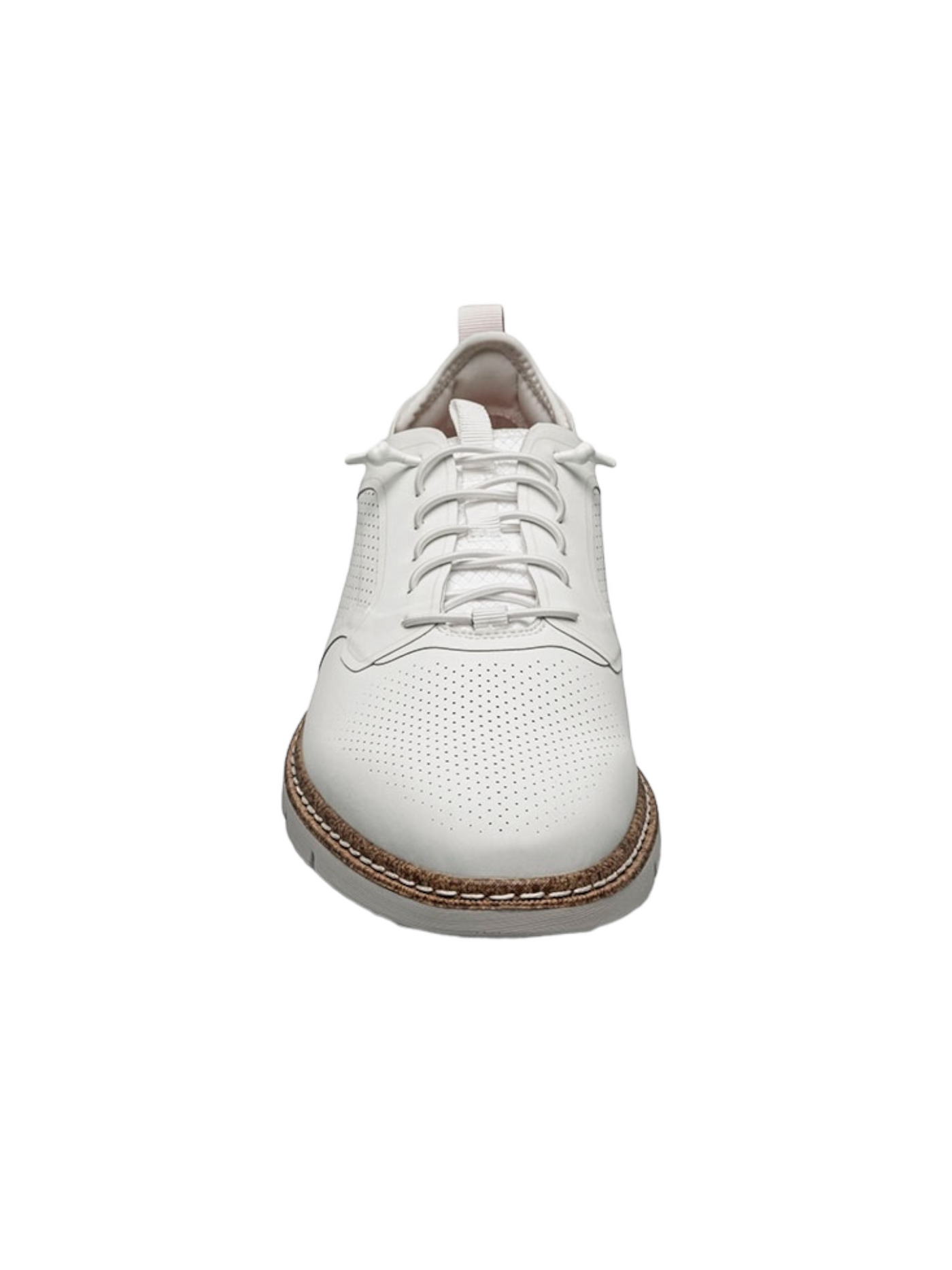 Chaussures blanches à lacets élastiques Synchro