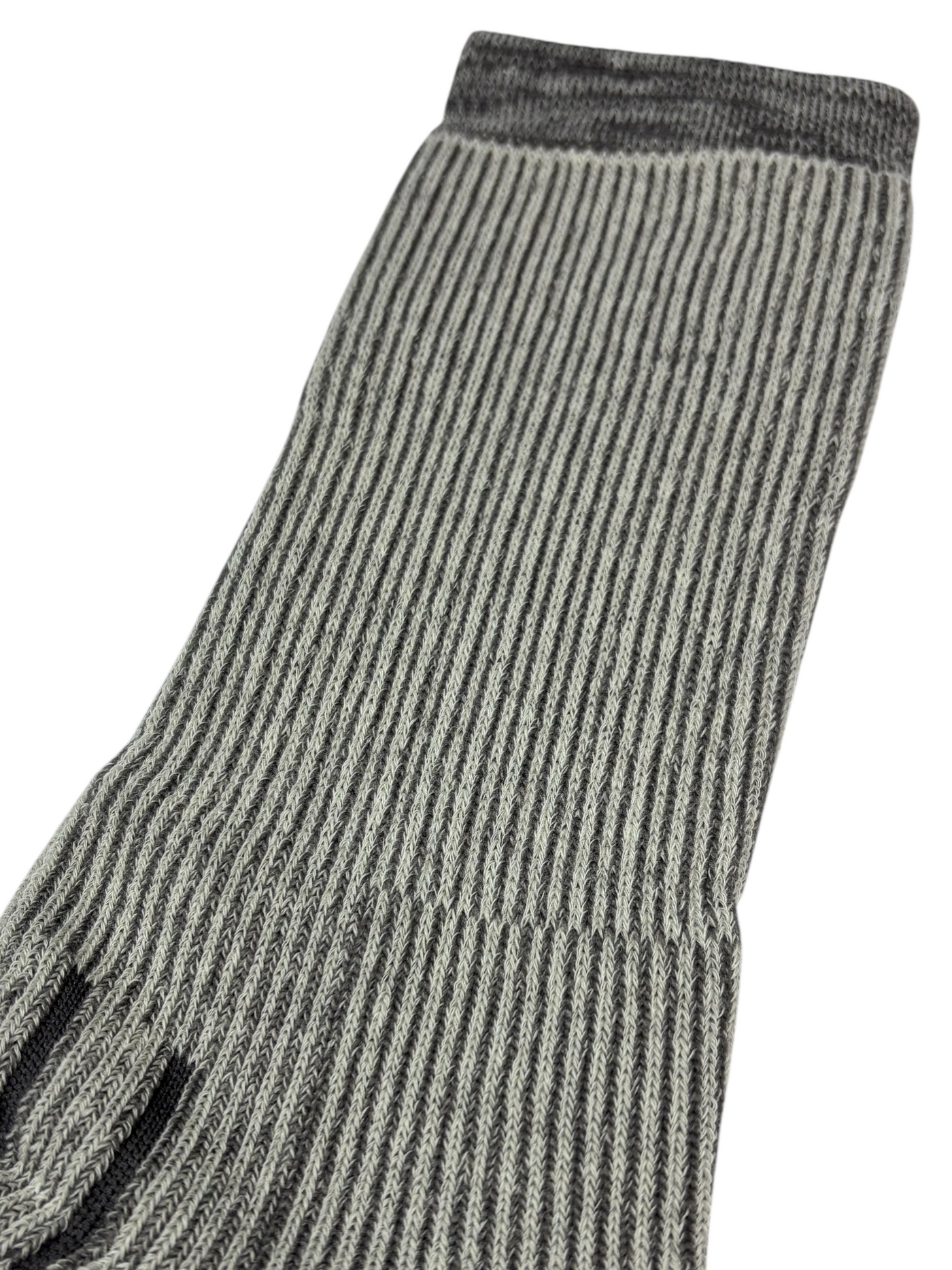 Bas gris en laine mérinos
