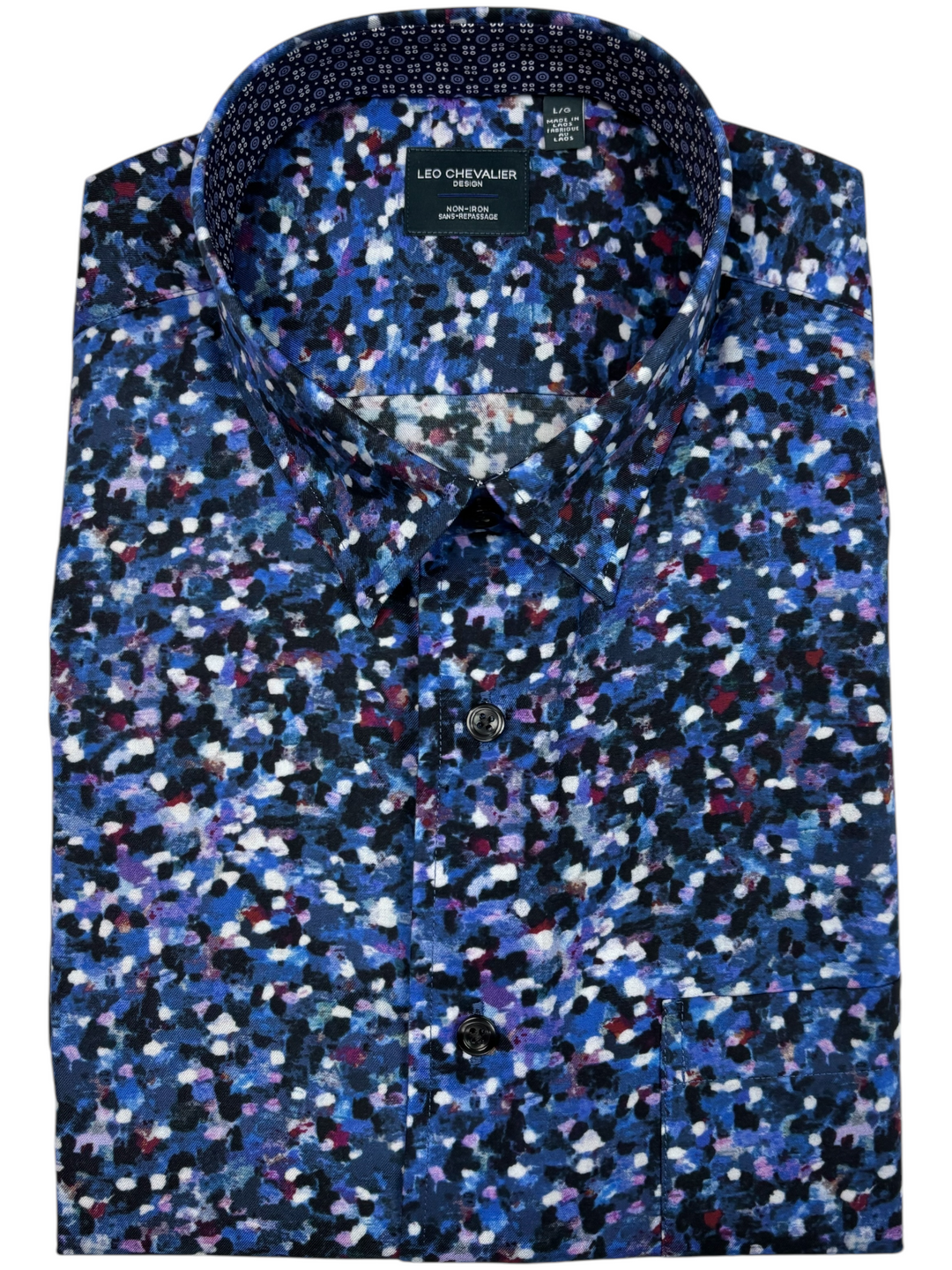 Chemise imprimée à manches courtes (jusqu'au 7XL) – La Jardinière SRL