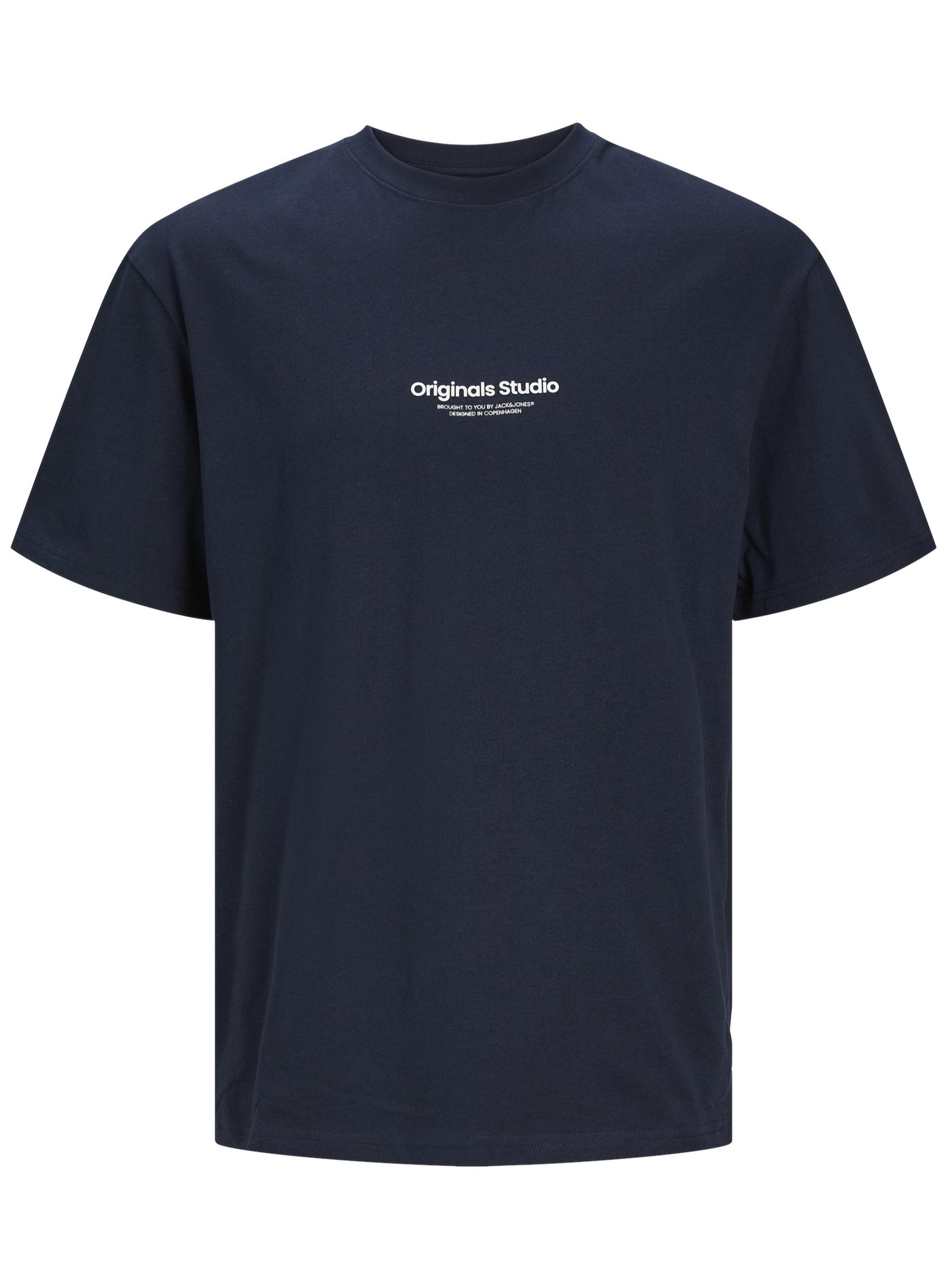 T-shirt marine imprimé relief Vesterbro