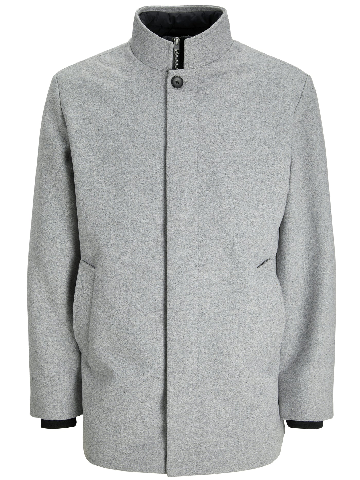 Manteau gris en laine Harrison
