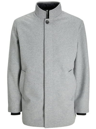 Manteau gris en laine Harrison