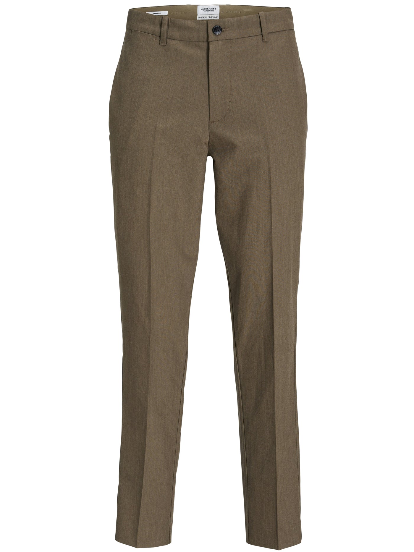 Pantalon habillé ajusté taupe Leo