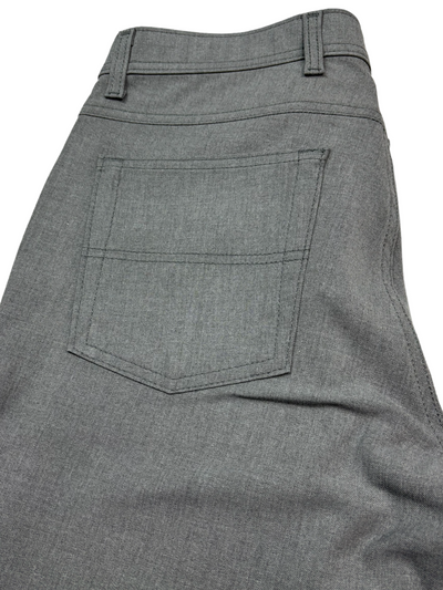Pantalon gris extensible Maxi