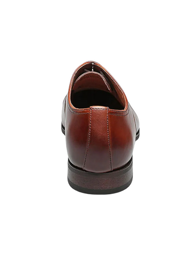 Chaussures en cuir cognac Corbetta