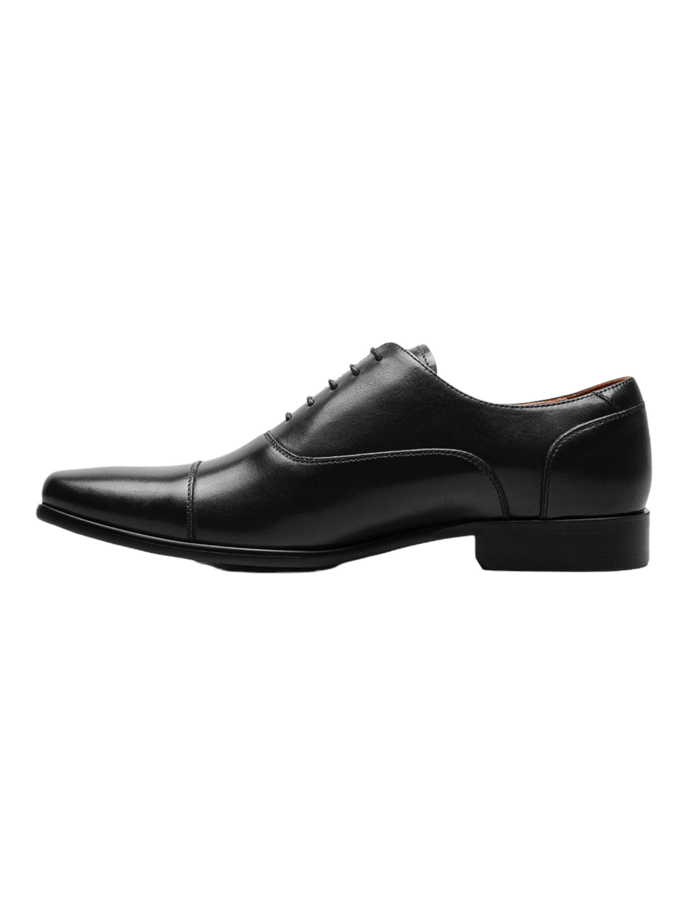 Chaussures en cuir noir Postino
