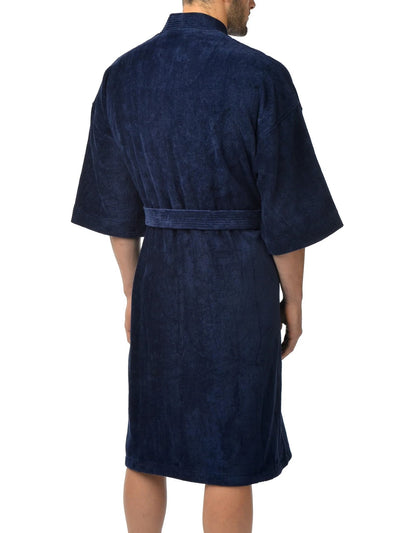 Robe de chambre kimono marine
