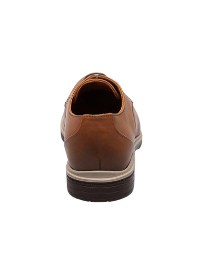 Chaussures en cuir cognac Tayson