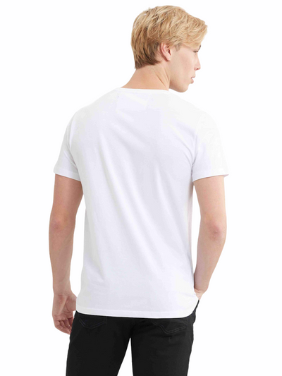 T-shirt blanc imprimé