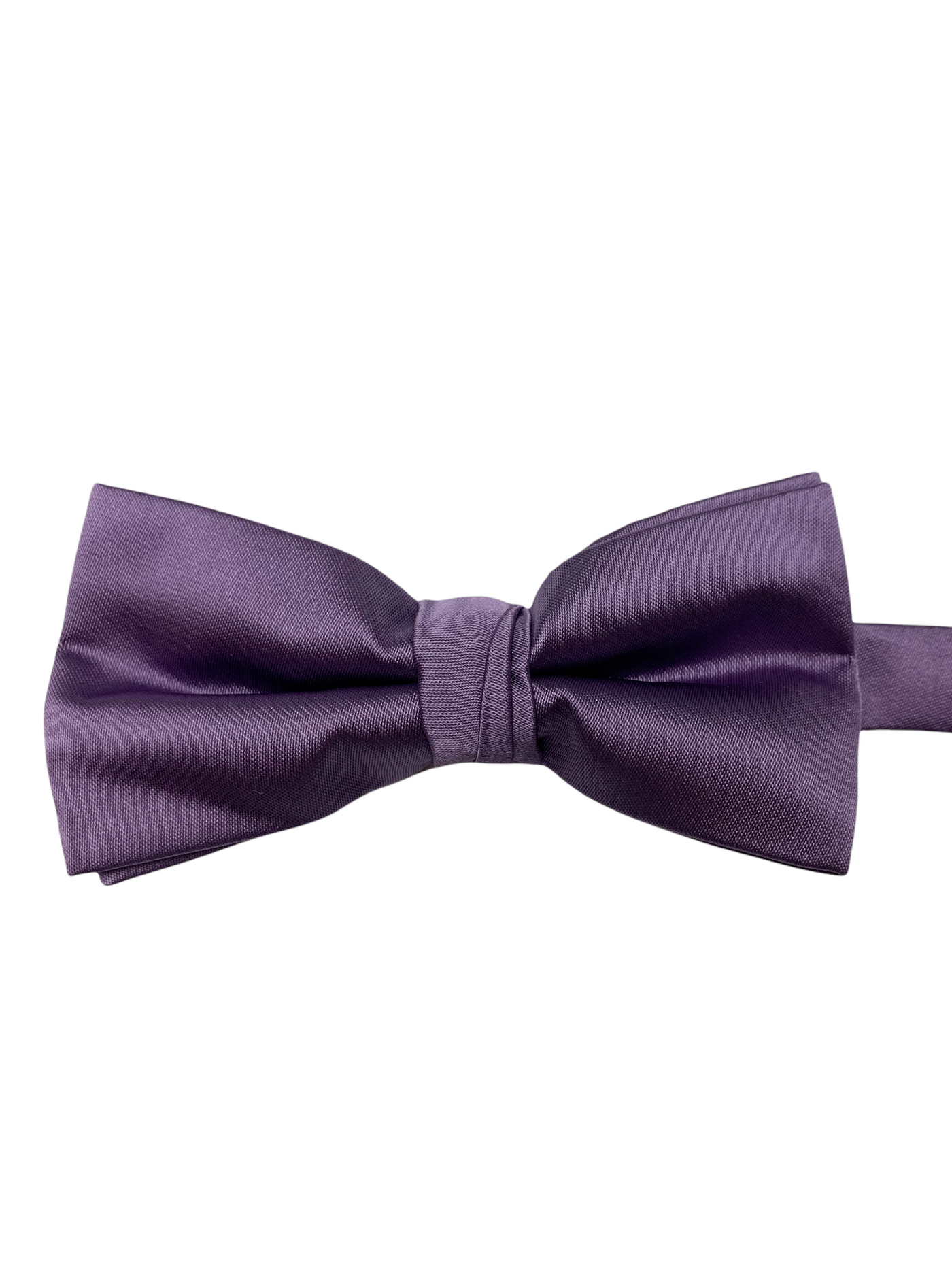 Noeud papillon satiné mauve