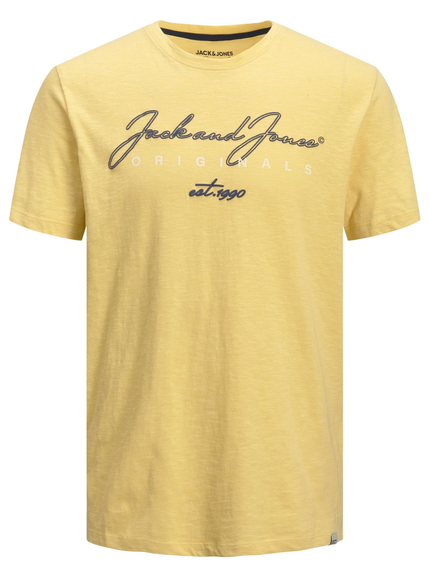 T-shirt jaune imprimé Bloomsbury