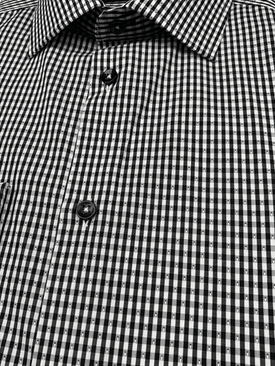 Chemise habillée manches longues à carreaux