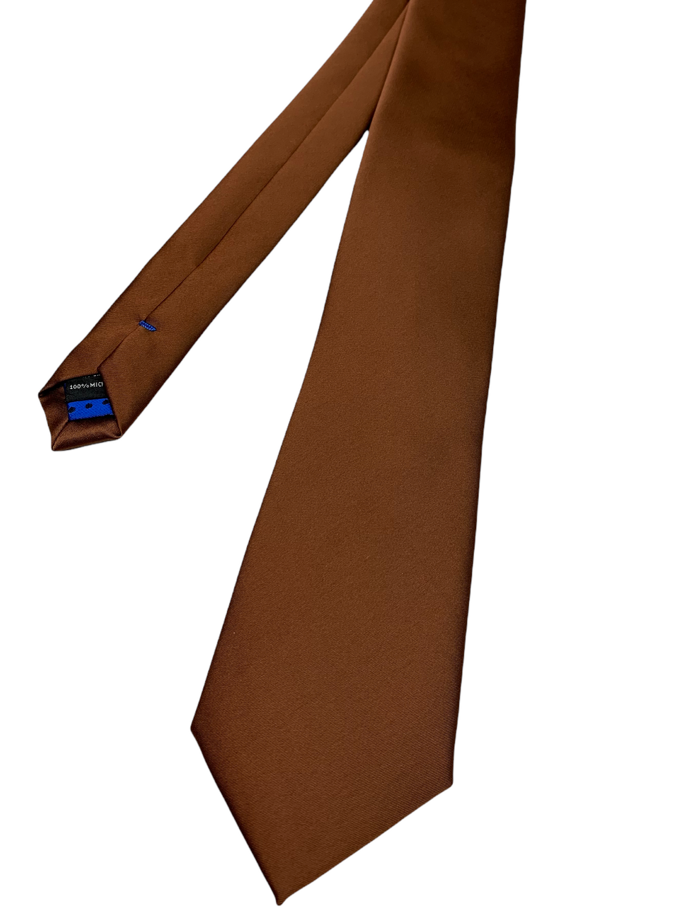 Cravate satinée cuivre