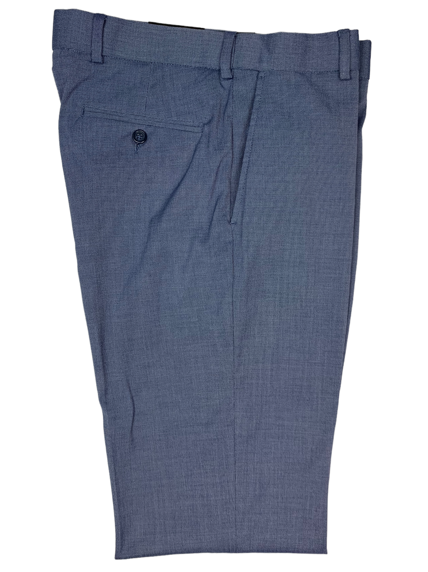 Pantalon habillé bleu micro pois Barris