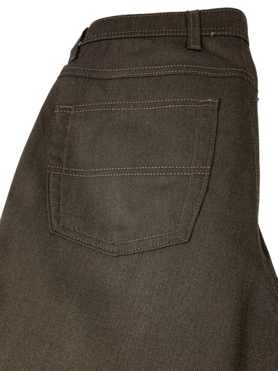 Pantalon brun extensible Boréal