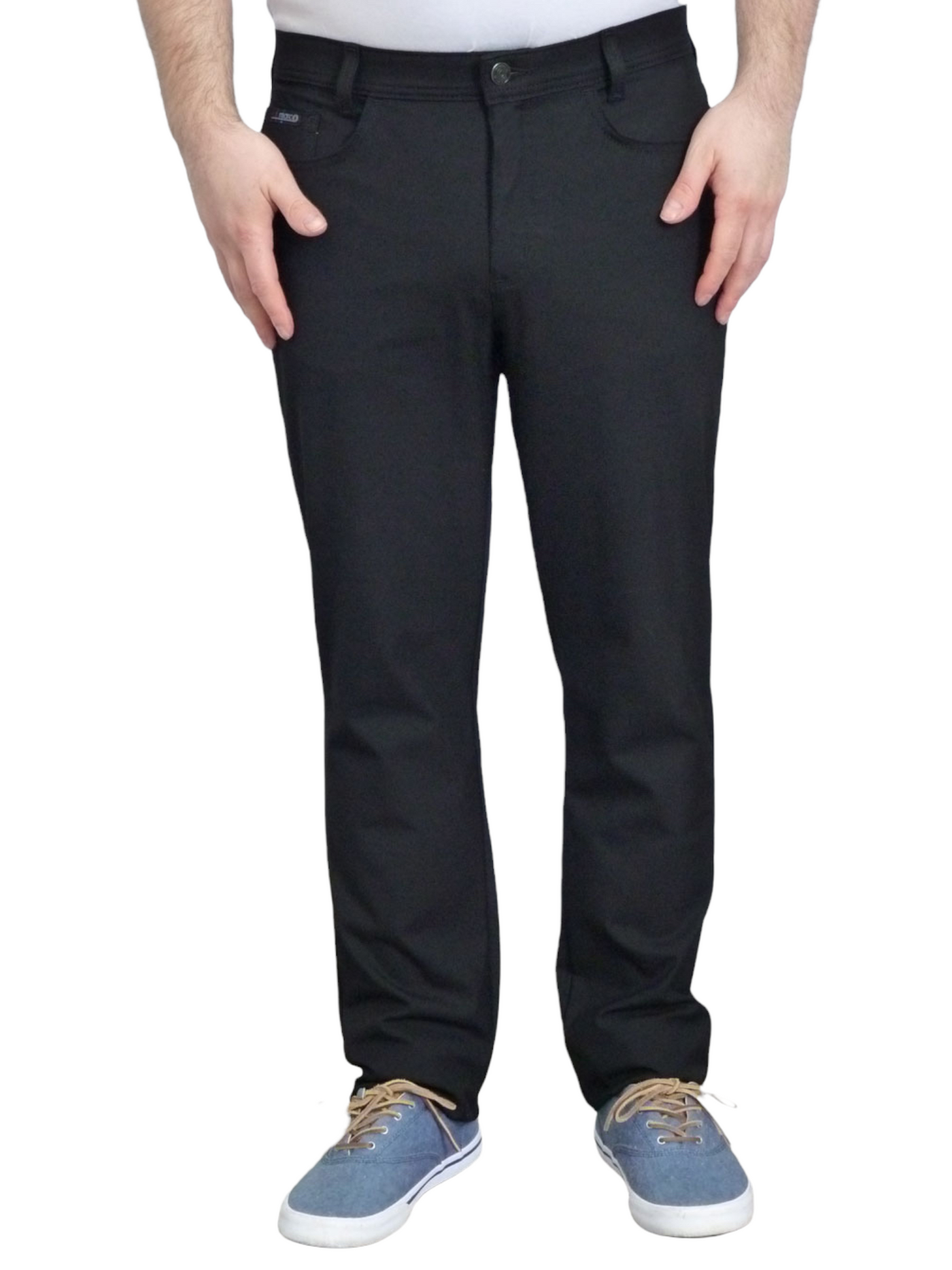 Pantalon noir extensible Maxi