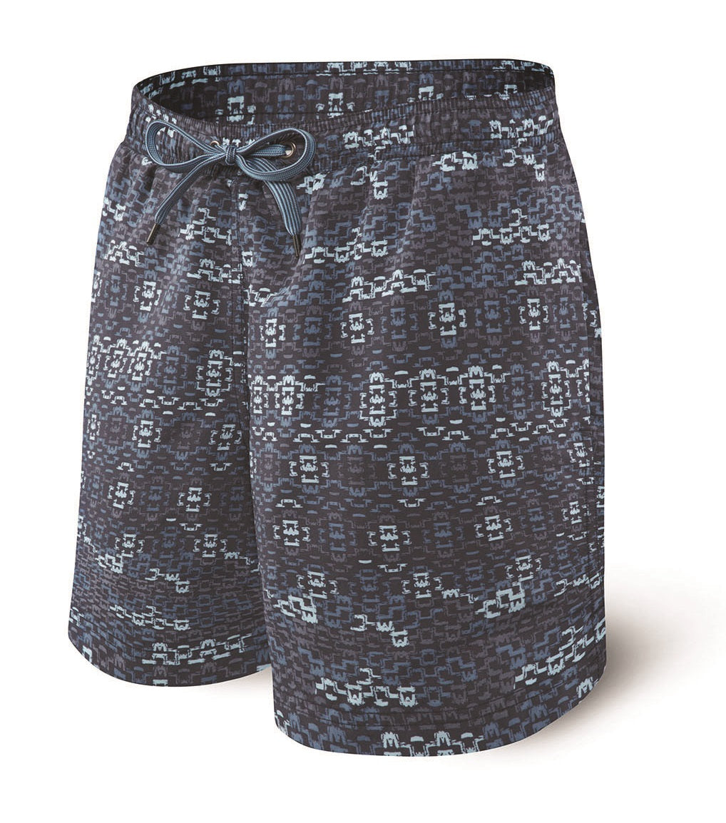 Maillot de bain à cascades bleues - Le Roi Mauricien des Habits